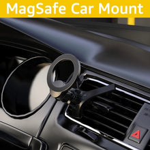 Load image into Gallery viewer, Universal Car Air Vent with Anti-Fall Clip Fully Compatible for Vent Magnetic Magsafe with Metal Ring
