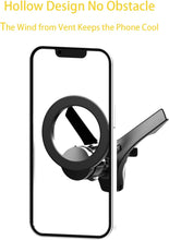 Load image into Gallery viewer, Universal Car Air Vent with Anti-Fall Clip Fully Compatible for Vent Magnetic Magsafe with Metal Ring

