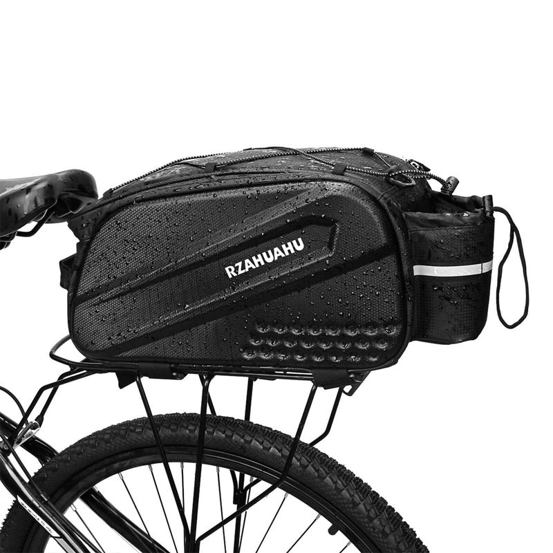 RZAHUAHU Bicycle Bag Large Capacity Cycling MTB Road Mountain Bike Saddle Bag Luggage Carrier Seat Pannier Bicycle Accessories 10L (YA-367)