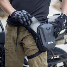 Load image into Gallery viewer, RZAHUAHU Motorcycle Leg Side Bag Waterproof Hard Shell Motorbike Bicycle Phone Waist Pack (YA-461)
