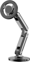 Load image into Gallery viewer, 360° Rotatable Aluminum Magsafe Magnetic Phone Holder, 360° Rotate Car Dashboard Strong Magnet Grip (Diameter 6Cm Base)

