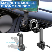 Load image into Gallery viewer, Magnetic Magsafe Car Vent Mount 360°Rotation Phone Holder for iPhone 14 13 12 Series, with MagSafe Ring for Others Cell Phones as Samsung Galaxy and So on

