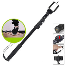 Load image into Gallery viewer, YUNTENG YT-0188 Extendable Handheld Tripod Monopod Adapter Self Held with Phone Clip &amp; Bluetooth Shutter
