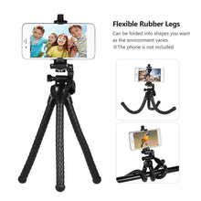 Load image into Gallery viewer, YUNTENG VCT-3280 Octopus Tripod Mobile Phone SLR Micro Camera Eight Catch Fish Bracket Handheld Multifunction Tripod
