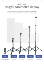 Load image into Gallery viewer, YUNTENG VCT-91666 Multifunctional Desktop Selfie Stick Tripod, Portable Floor Stand, Universal Travel Stand, All-in-1
