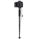 YUNTENG YT-218 Portable Photography Monopod Alum Alloy 1/4" Screw Mount 37-152cm Adjustable Height Max. Load 1.5kg