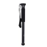 YUNTENG YT-218 Portable Photography Monopod Alum Alloy 1/4" Screw Mount 37-152cm Adjustable Height Max. Load 1.5kg