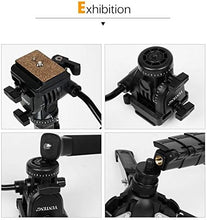 Load image into Gallery viewer, YUNTENG VCT-288RM SLR Camera Monopod Camera Support Foot Hydraulic Head Professional Photography Stand, Height: 1.48m
