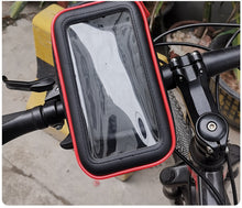 Load image into Gallery viewer, 360° Rotatable Waterproof Phone Case Bag with Handlebar Mount Holder for Bike Bicycle
