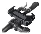 Universal Phone Holder with Adjustable Strap for Bike Bicycle E-Bike Scooter One Touch Open Support Phone Size up to 7.2"