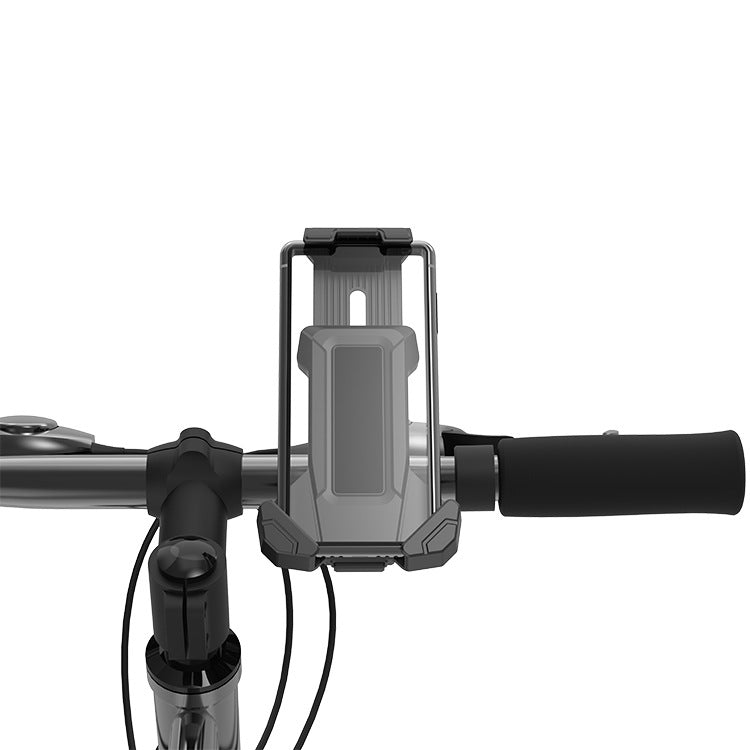 Universal Phone Holder with Adjustable Strap for Bike Bicycle E-Bike Scooter One Touch Open Support Phone Size up to 7.2"