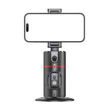 Load image into Gallery viewer, 360° Rotatable Gimbal Fast Face &amp; Object Tracking, Auto Face Tracking Tripod, Remote Control Camera, Portable All-in-one Cameraman Robot Mount for Phone Video Vlog Live Streaming with Upgraded Auto Tracking Phone Holder (P02)
