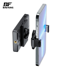 Load image into Gallery viewer, BAFANG 120LED Selfie Light with Front Back Clip 2500K-9000K Fill Light Portable Rechargeable Clip On Light For Selfie Phone Vlog
