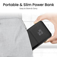 Load image into Gallery viewer, iQuick POWER SQUARE 0 Digital Display Power Bank 10000mAh 22.5W LED Display (1*USB Type-C/2*Type-A) - Black
