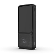 Load image into Gallery viewer, iQuick POWER SQUARE 0 Digital Display Power Bank 10000mAh 22.5W LED Display (1*USB Type-C/2*Type-A) - Black
