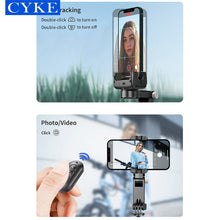 Load image into Gallery viewer, Auto Face Tracking 360° Gimbal Bluetooth Stabilizer Flexible Selfie Stick Tripod LED Fill Light - Q18
