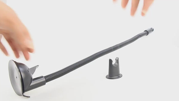 Universal Flexible Bendable 52cm Extra Long Goose Neck Phone Mount with Touch Clamp Holder for Car Windshield