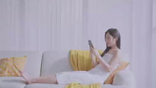 Load and play video in Gallery viewer, Phone Tablet Pillow Stand 360° Desktop Holder with Bean Bag Soft Pillow Support Size 4.5&quot;-13&quot;
