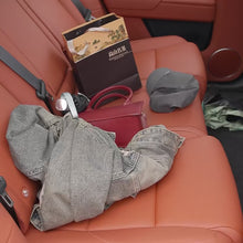 Load and play video in Gallery viewer, Universal Car Seat Back Double Hooks Umbrella Clothing Storage Rack(Black)
