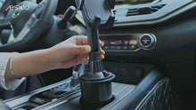 Load and play video in Gallery viewer, YESIDO C195 360 Degrees Rotating 4-6.7 inch Phone Bracket for Car Cup Holder Stand
