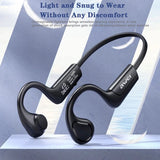 Awei A886BL Air Conduction Headphones Wireless Bluetooth Earphone with Mic Hifi Hanging TWS Earbuds