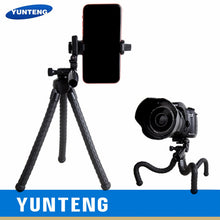 Load image into Gallery viewer, YUNTENG VCT-3280 Octopus Tripod Mobile Phone SLR Micro Camera Eight Catch Fish Bracket Handheld Multifunction Tripod

