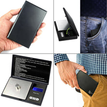 Load image into Gallery viewer, Digital Electronic Scale Mini Pocket Size from 0.01 - 500g (Micro mg) for Weighing Gold Jewellery Medical Herbs etc
