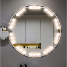Load image into Gallery viewer, 10 Strings 30 Beads Vanity Mirror Lights, Hollywood Style, Ultra Bright White, Dimmable Touch Control
