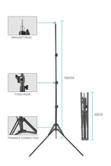 21" inch HQ LED Ring Light Kit with Stand & Remote