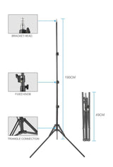 18" inch HQ LED Ring Light Kit with Stand & Remote