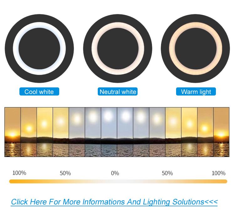 18" inch HQ LED Ring Light Kit with Stand & Remote