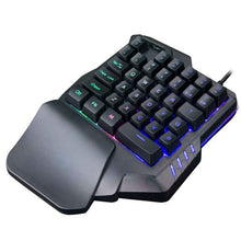 Load image into Gallery viewer, G30 Wired Gaming Keypad LED Backlight 35 Keys One handed F9W7
