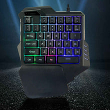 Load image into Gallery viewer, G30 Wired Gaming Keypad LED Backlight 35 Keys One handed F9W7
