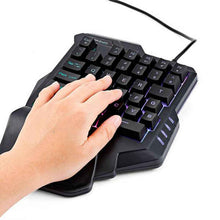 Load image into Gallery viewer, G30 Wired Gaming Keypad LED Backlight 35 Keys One handed F9W7
