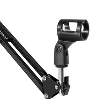 Load image into Gallery viewer, Universal 360° Rotating Suspension Boom Arm Desktop Microphone Holder
