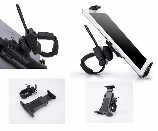 Buckle Holder Mount Gym Blanket Handlebar Treadmill for Phone Tab