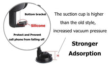 Load image into Gallery viewer, Strong Goose Neck Suction Cup Windscreen Phone Holder
