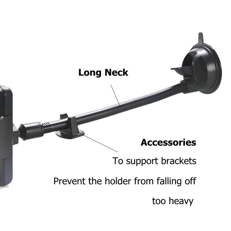 Strong Goose Neck Suction Cup Windscreen Phone Holder