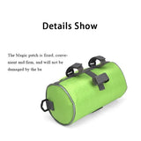 Bike Handlebar Riding Bag Touch Screen Phone Holder Bicycle Front Storage Pocket 1.5L Capacity