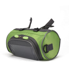 Load image into Gallery viewer, Bike Handlebar Riding Bag Touch Screen Phone Holder Bicycle Front Storage Pocket 1.5L Capacity
