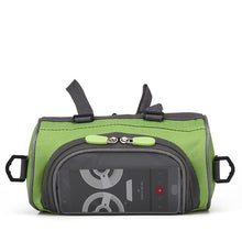 Load image into Gallery viewer, Bike Handlebar Riding Bag Touch Screen Phone Holder Bicycle Front Storage Pocket 1.5L Capacity
