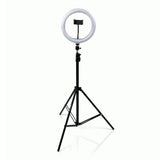 33CM/13.0 Inch RGB LED Ring Light, 3 Color Lights Dimmable, USB Powered with Tripod Stand Extendable to 2.1 Meter Height