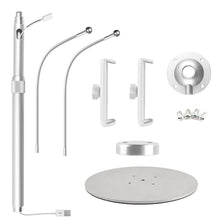Load image into Gallery viewer, Universal Dual Phone Tablet Holder Flexi Goose Design Charging Cord Stand
