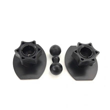 Load image into Gallery viewer, 17mm Ball Head Diameter Two-end Rotating Bi-plane Stands 3M VHB Paste
