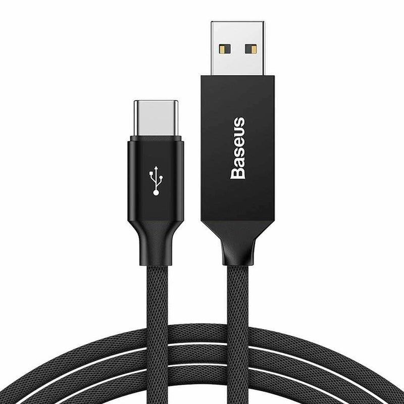 Baseus Artistic 5 Meter Long Type C Fast Charging 3A Cafule Cable USB For Type-C 3A 5M