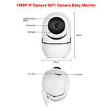 TUYA Smart Home WIFI 1080P IP Camera Auto Tracking CCTV Surveillance Support Google Assistant Alexa