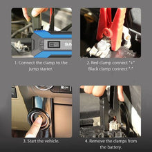 Load image into Gallery viewer, 12000mAH 3 in 1 Jumpstart kit - battery booster, power bank &amp; torch
