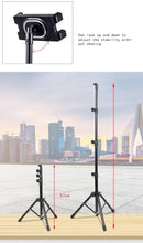 Load image into Gallery viewer, Adjustable Foldable Phone/Tablet Floor Stand
