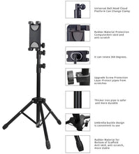 Load image into Gallery viewer, Adjustable Foldable Phone/Tablet Floor Stand
