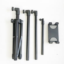 Load image into Gallery viewer, Adjustable Foldable Phone/Tablet Floor Stand
